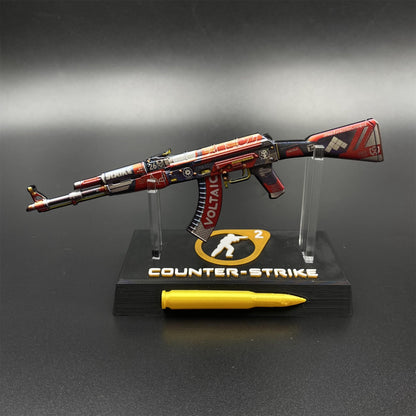 New CSGO Bloodsport AK47 Metal Miniature Tiny Gun
