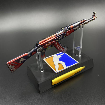 New CSGO Bloodsport AK47 Metal Miniature Tiny Gun