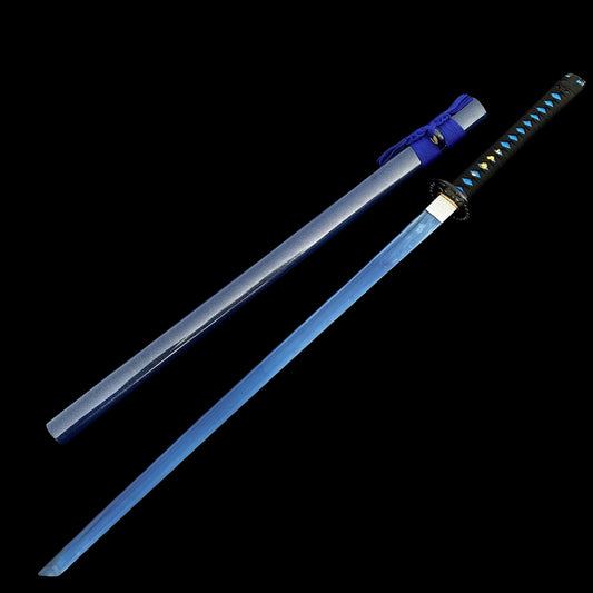 Carbon Steel Straight Blade Samurai Katana