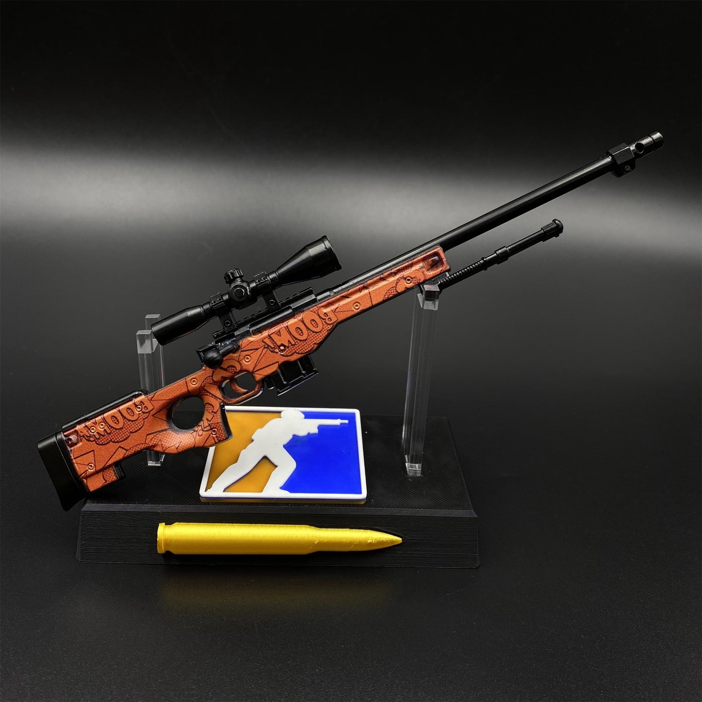CS Tiny Gun BOOM AWP Metal Miniature For Collection