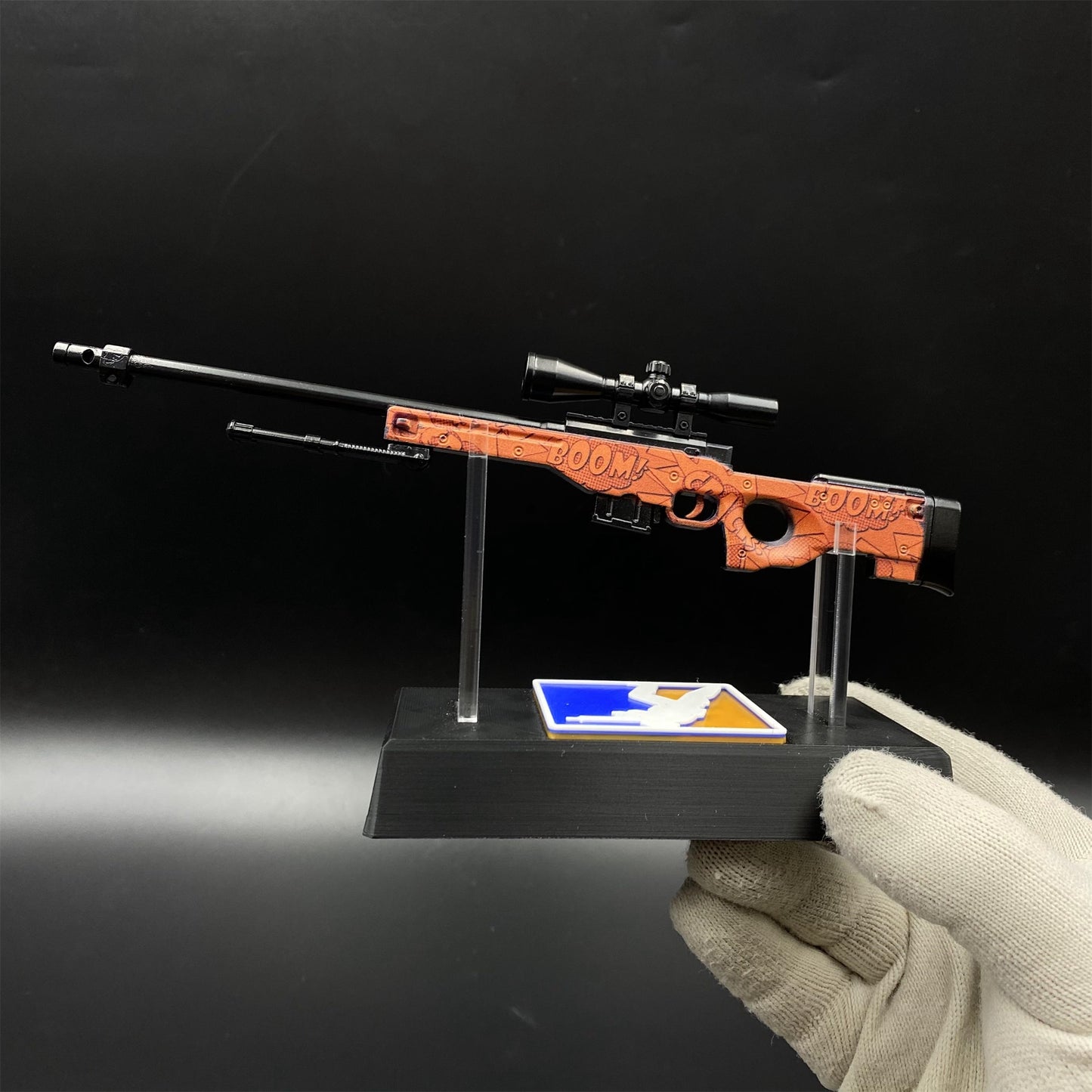 CS Tiny Gun BOOM AWP Metal Miniature For Collection