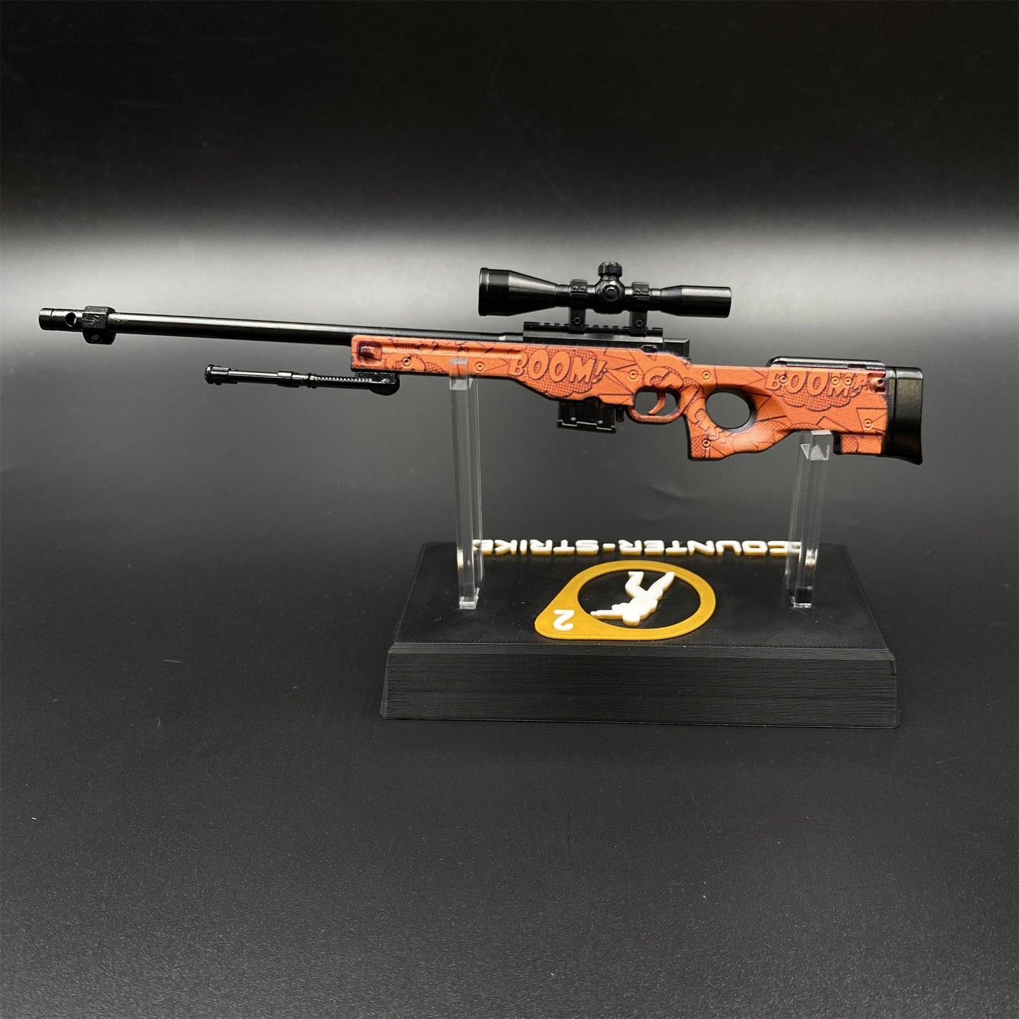 CS Tiny Gun BOOM AWP Metal Miniature For Collection