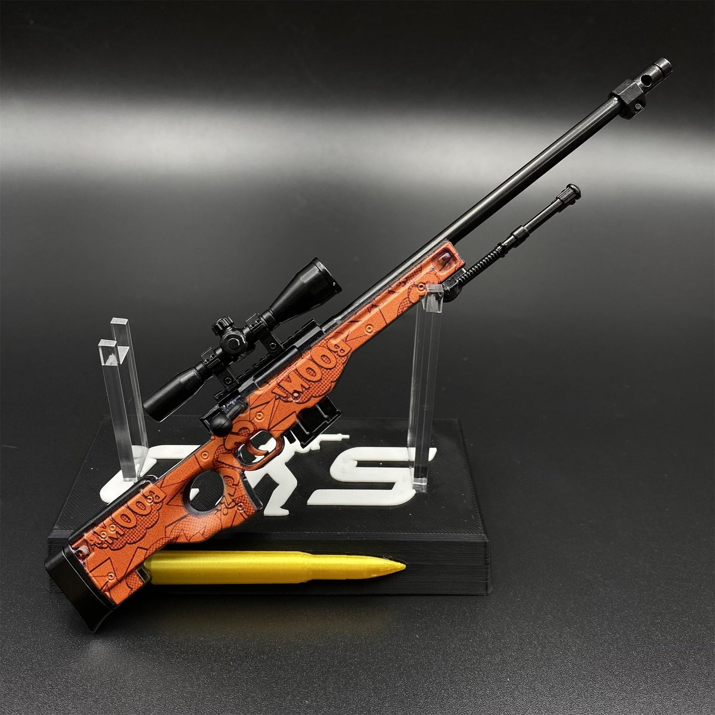 CS Tiny Gun BOOM AWP Metal Miniature For Collection