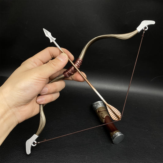 Skyrim Steel Hunting Bow Metal Replica