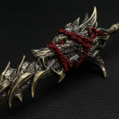 Broad Wolf Lord Sword Metal  Replica