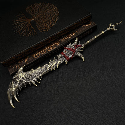 Broad Wolf Lord Sword Metal  Replica