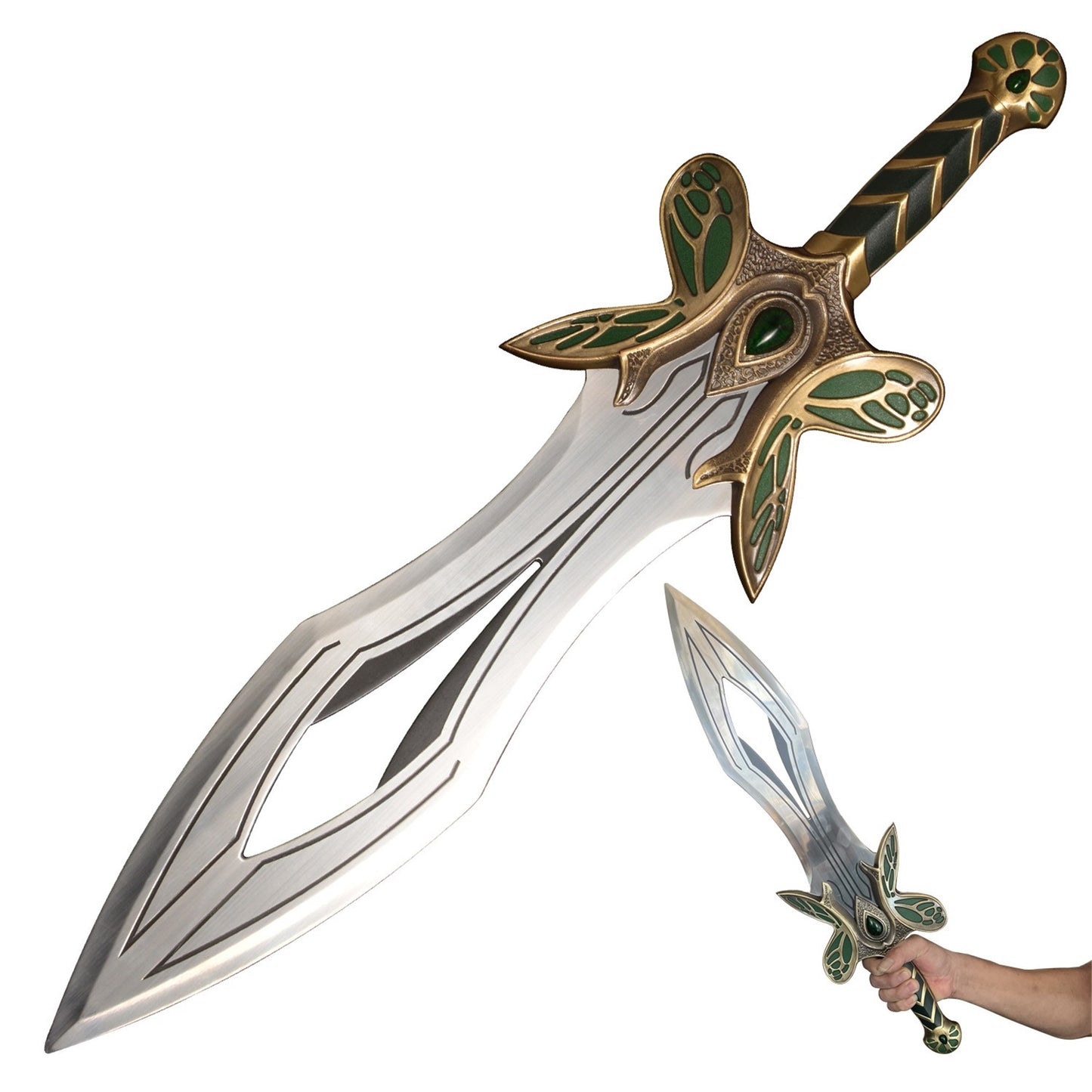 Butterfly Sword Life-size Cosplay Prop Metal Replica