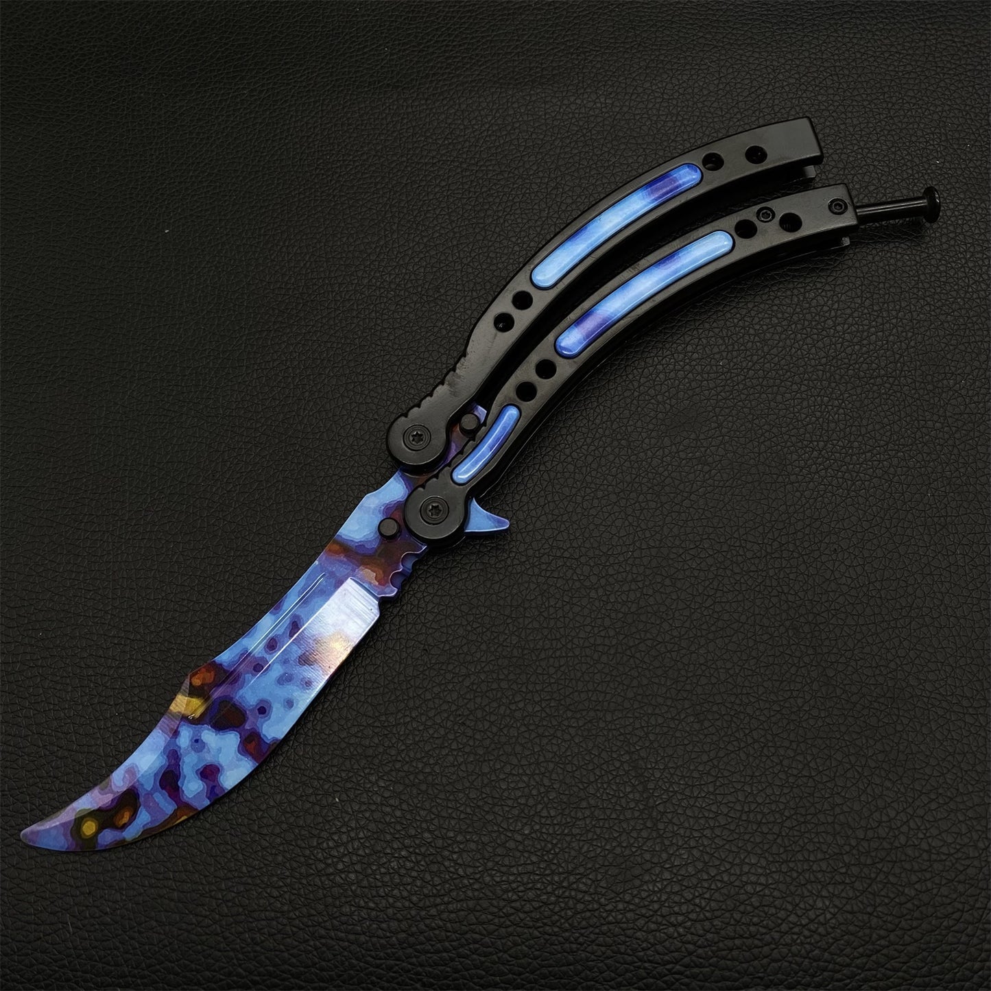 Global Offensive Game Butterfly Knife Blunt Blade Trainer Replica