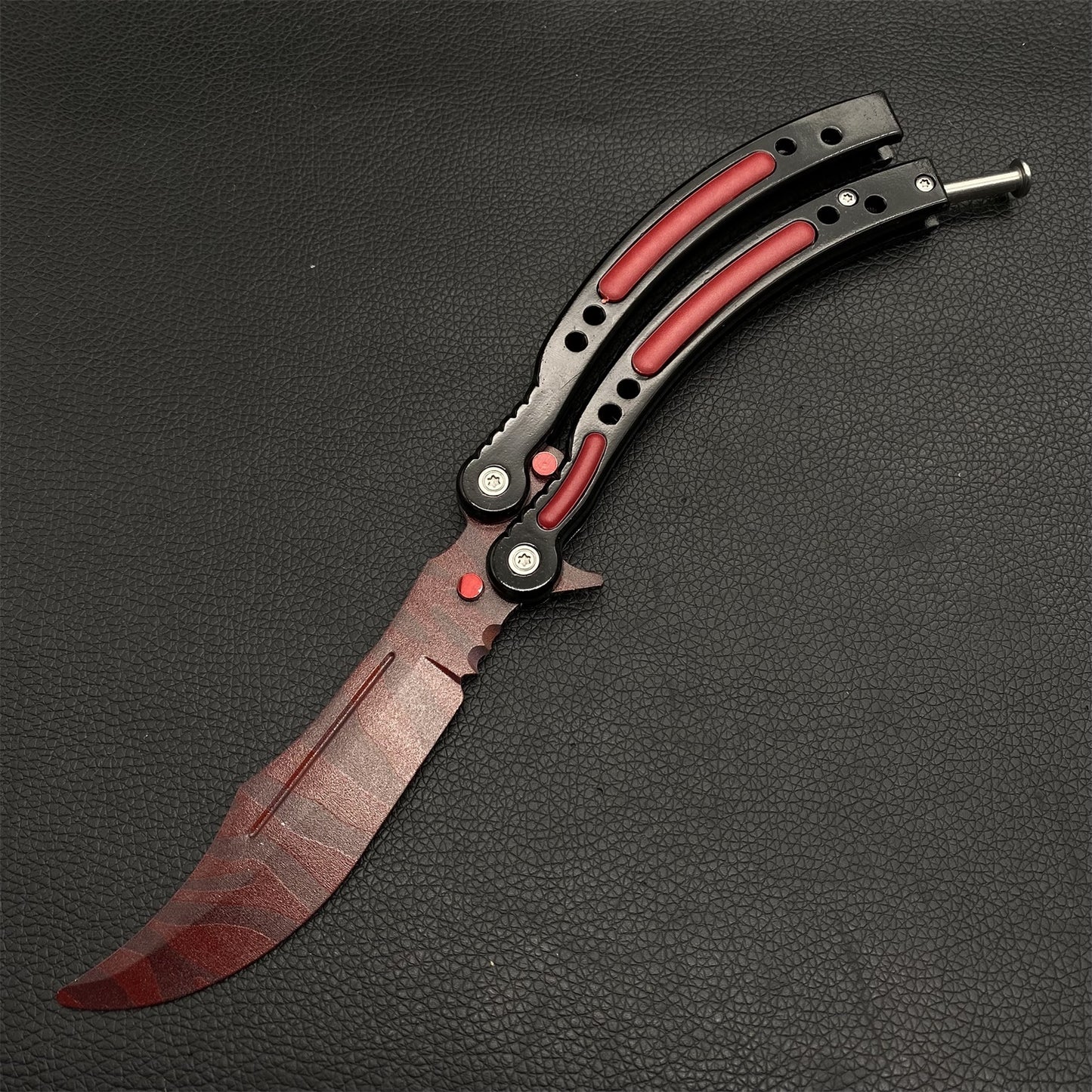 Global Offensive Game Butterfly Knife Blunt Blade Trainer Replica