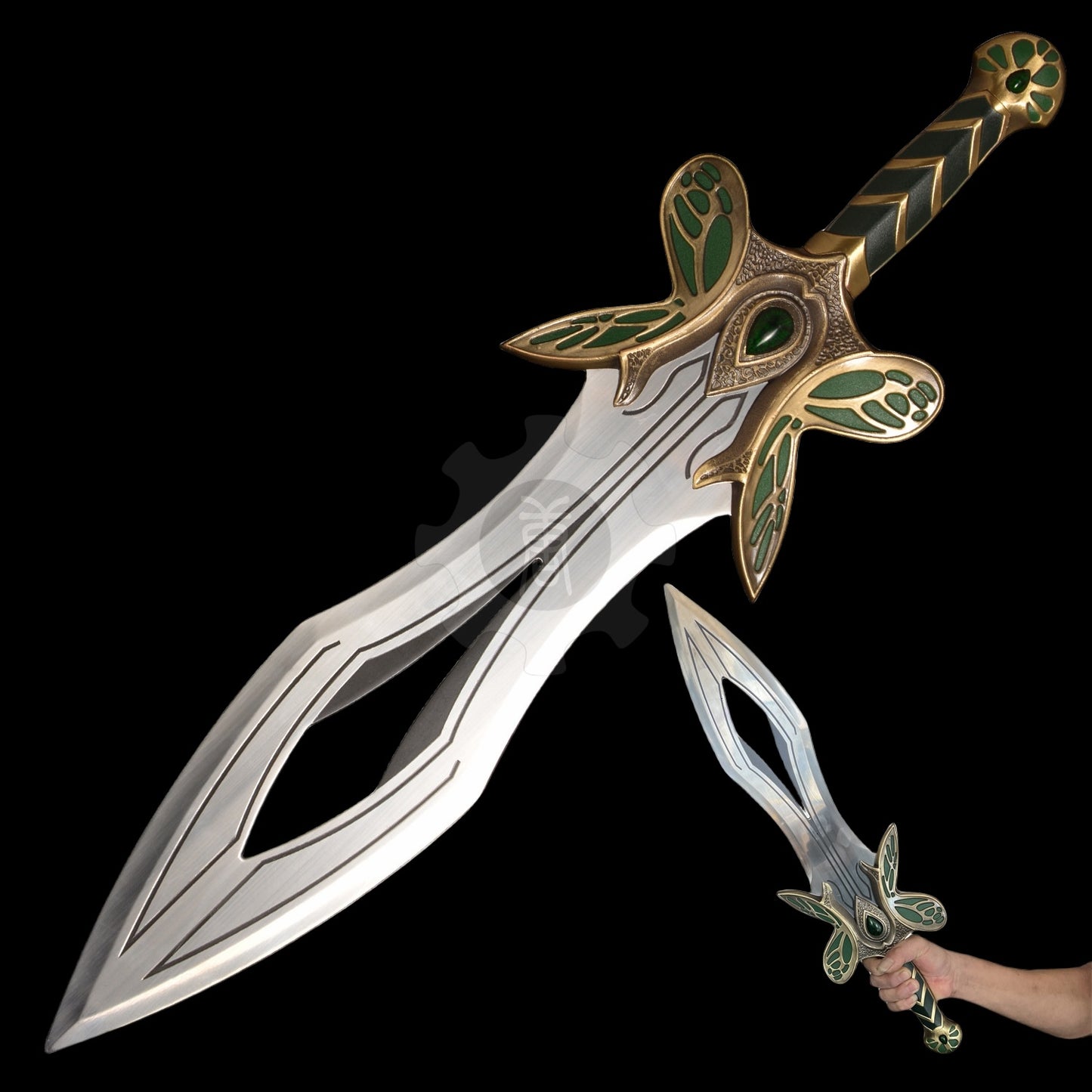 Butterfly Sword Life-size Cosplay Prop Metal Replica