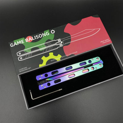 High-End COD 16 Balisong Trainer CNC Version