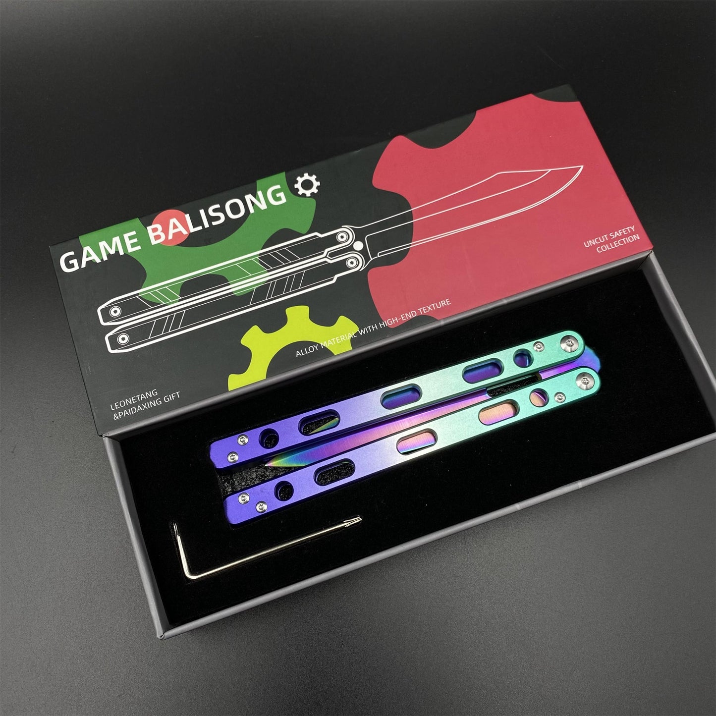 High-End COD 16 Balisong Trainer CNC Version