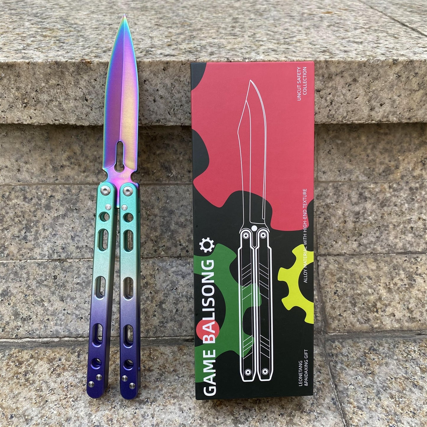 High-End COD 16 Balisong Trainer CNC Version
