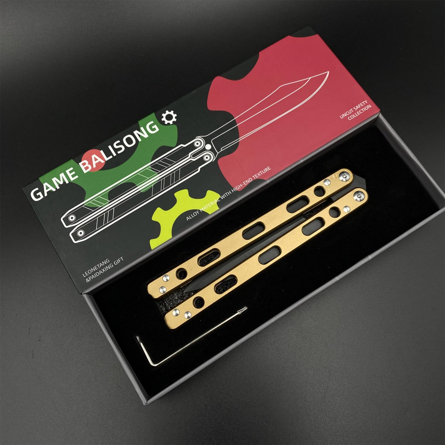 High-End COD 16 Balisong Trainer CNC Version