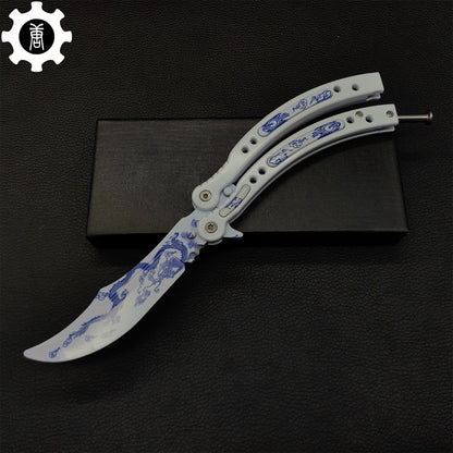 Game Butterfly Knife Azure Dragon Balisong
