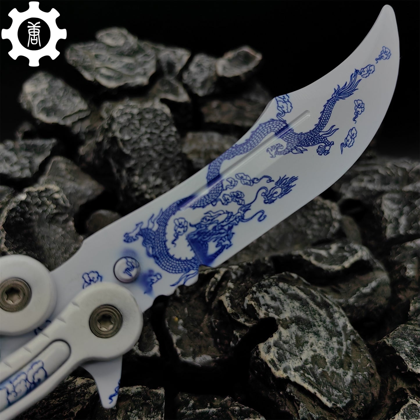 Game Butterfly Knife Azure Dragon Balisong