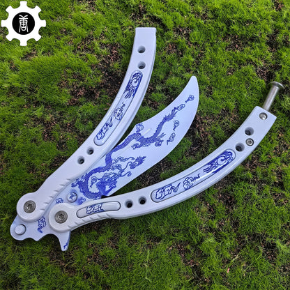 Game Butterfly Knife Azure Dragon Balisong