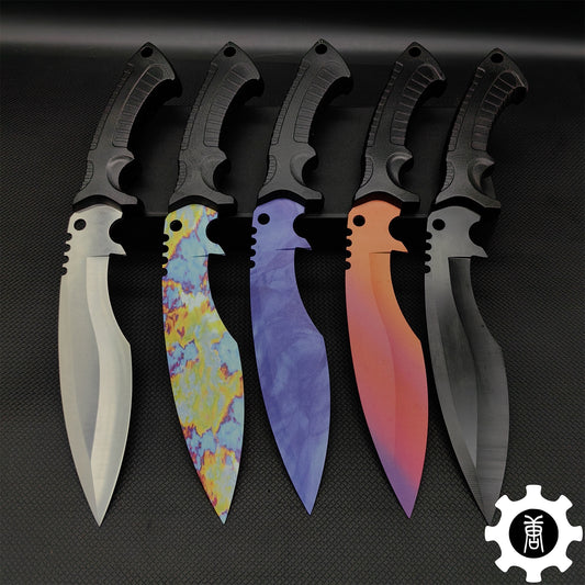 Steel Kukri Knife Blunt Blade Replica