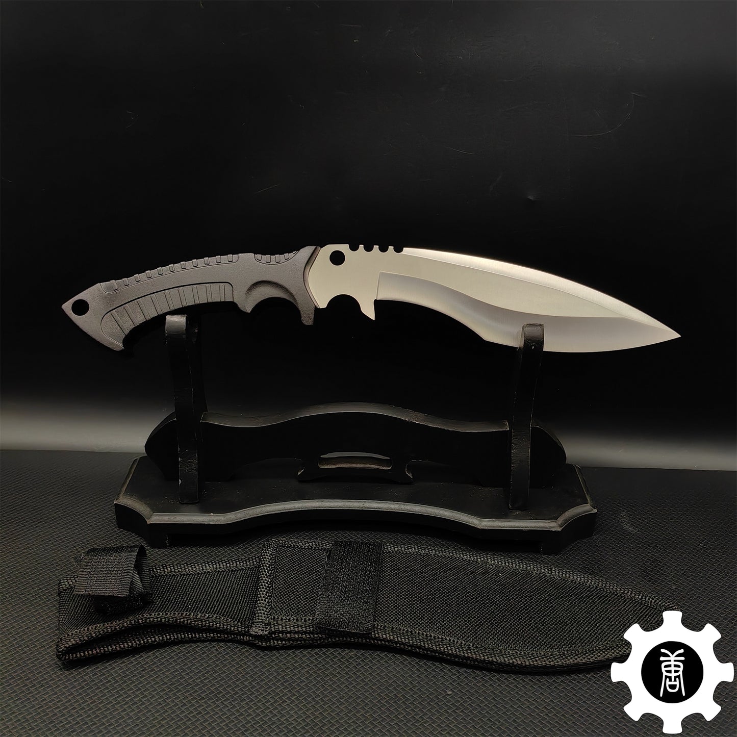 Steel Kukri Knife Blunt Blade Replica
