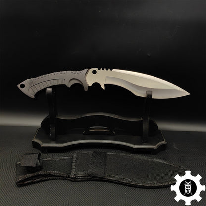 Steel Kukri Knife Blunt Blade Replica