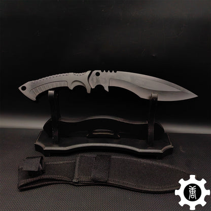 Steel Kukri Knife Blunt Blade Replica