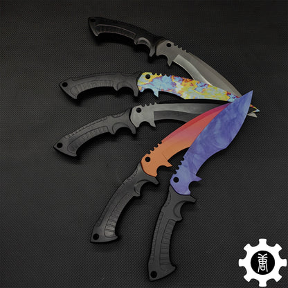Steel Kukri Knife Blunt Blade Replica