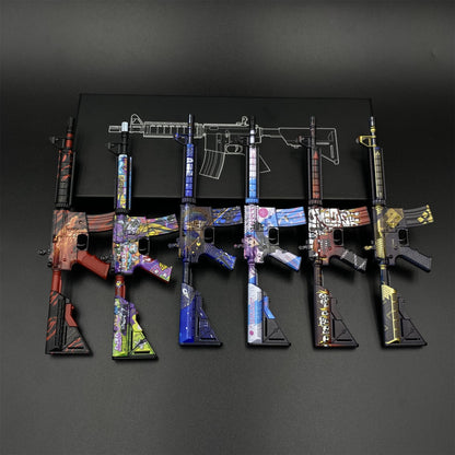 Hot Skin CS M4A4 Gun Miniature Collection