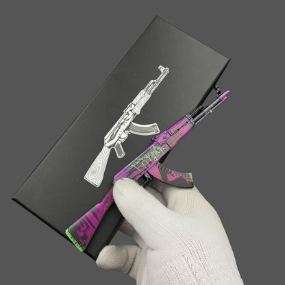 Ultimate CSGO AK-47 Hot Skin Metal Tiny Gun For Collection