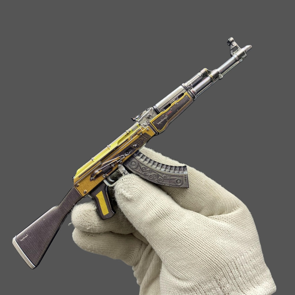 Ultimate CSGO AK-47 Hot Skin Metal Tiny Gun For Collection