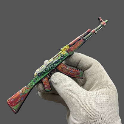 Ultimate CSGO AK-47 Hot Skin Metal Tiny Gun For Collection
