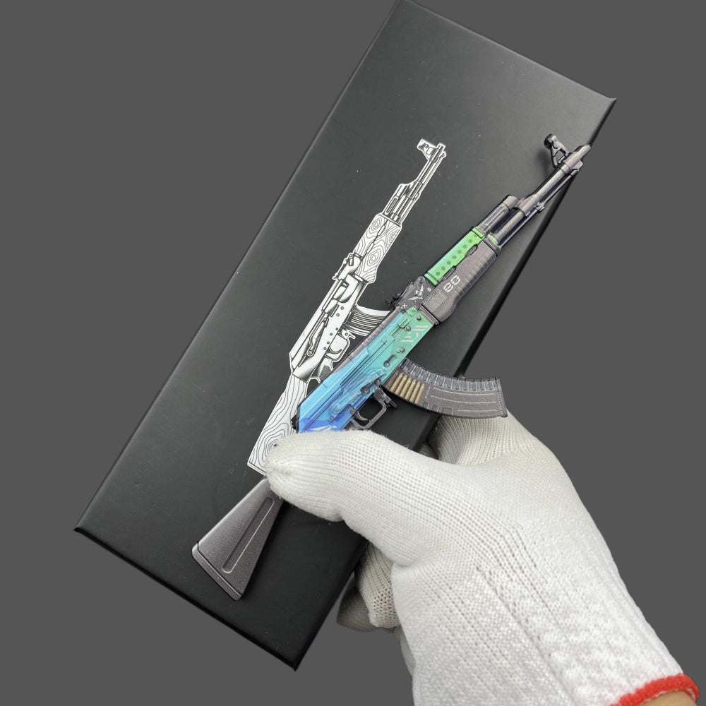 Ultimate CSGO AK-47 Hot Skin Metal Tiny Gun For Collection