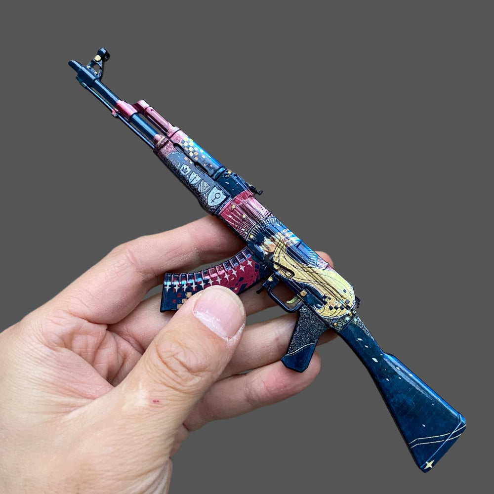 Ultimate CSGO AK-47 Hot Skin Metal Tiny Gun For Collection