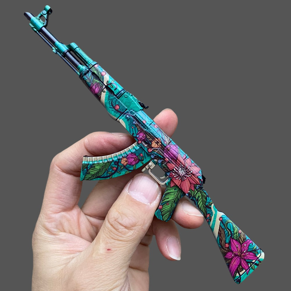 Ultimate CSGO AK-47 Hot Skin Metal Tiny Gun For Collection