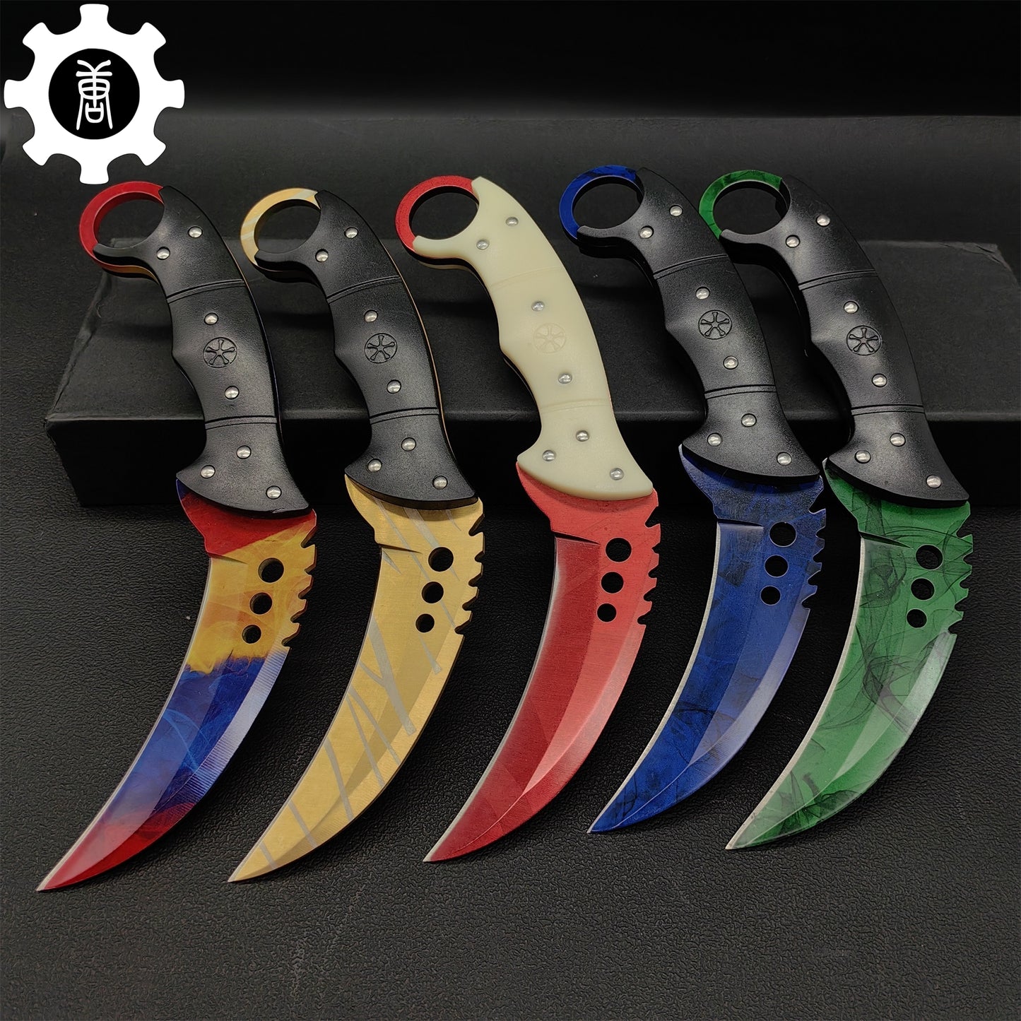 CSGO Talon Knife Sharp Blade Knife 5 In 1 Pack