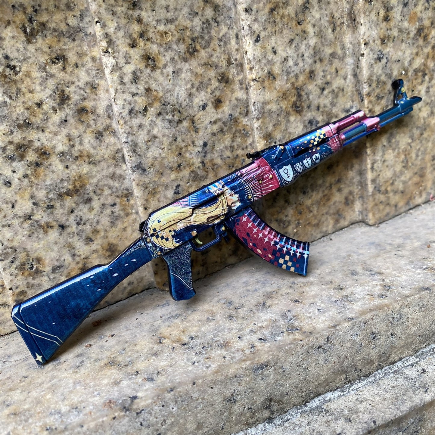CSGO The Empress AK47 New Metal Miniature Tiny Gun