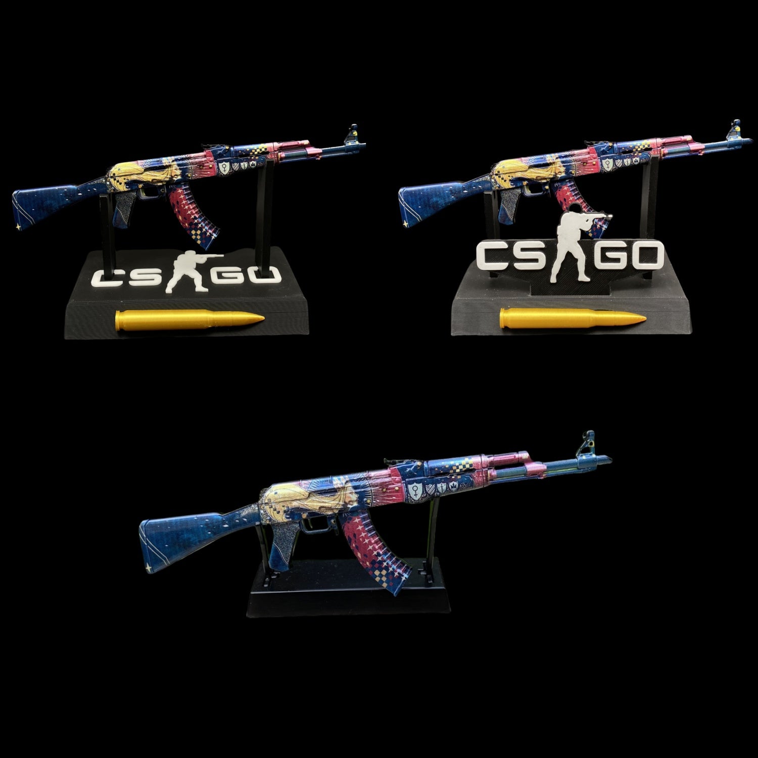 CSGO The Empress AK47 New Metal Miniature Tiny Gun – Leones Marvelous Items