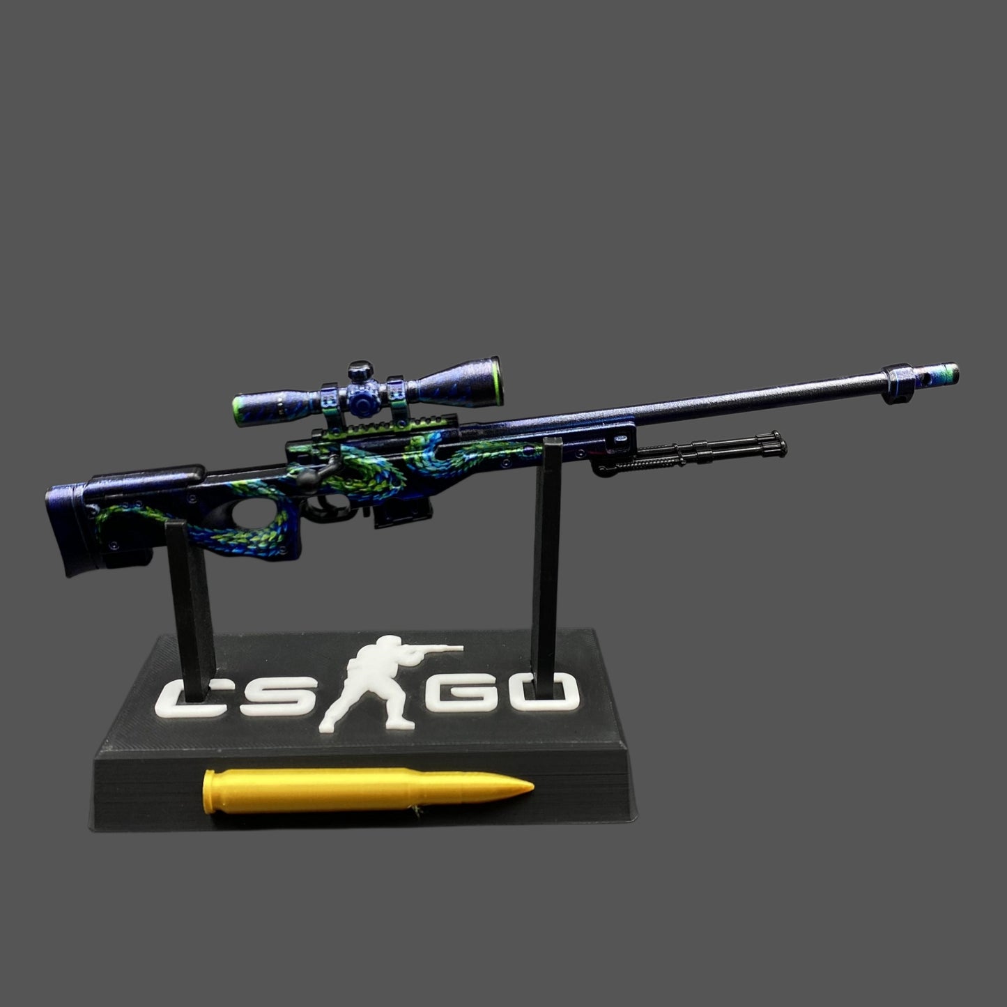 Metal Tiny CSGO AWP Atheris Miniature For Collection