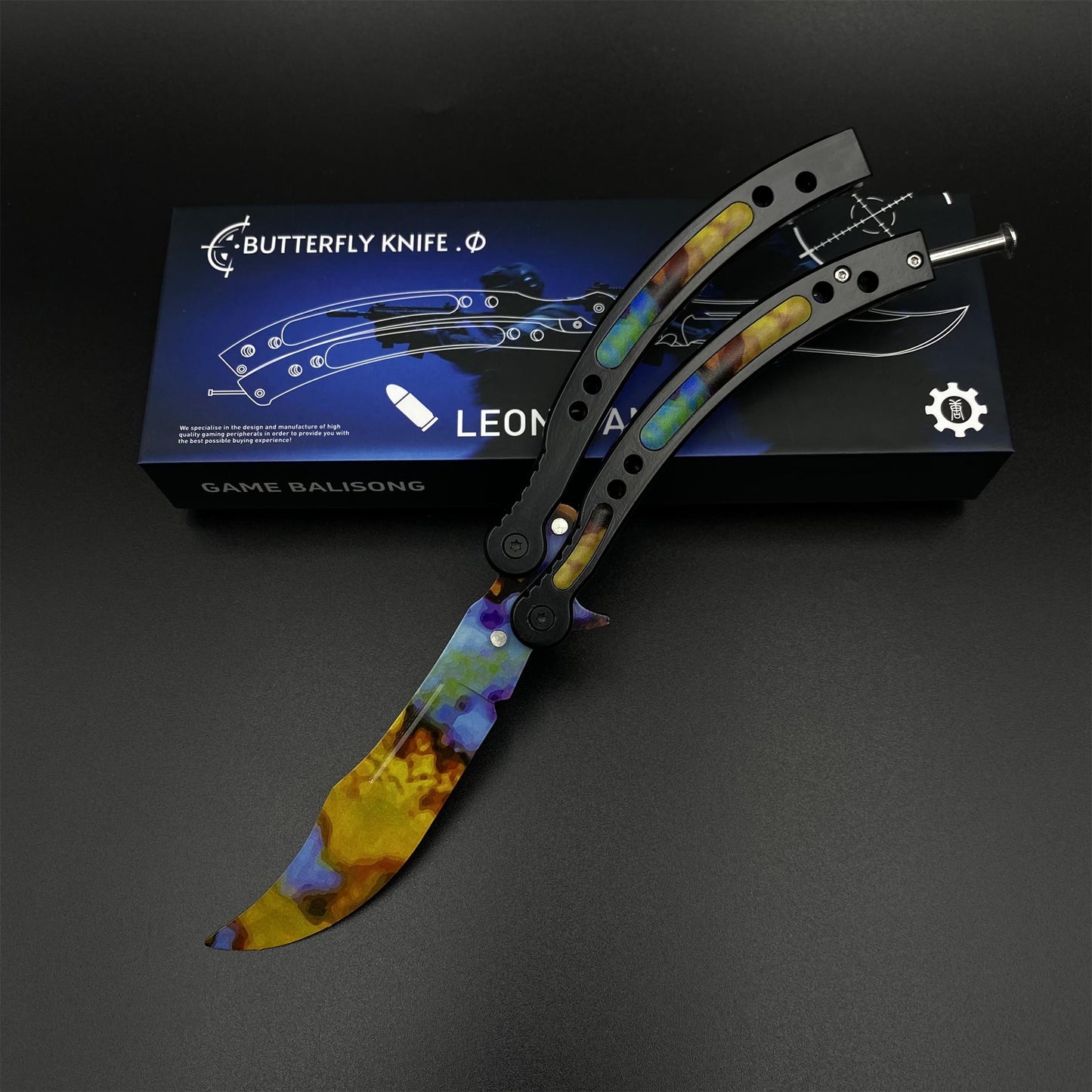 CS Hot Skin Game Balisong Karambit Blunt Blade Trainer Replica Collection