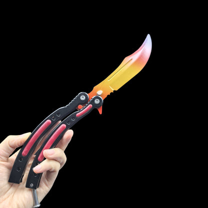 GO Game Butterfly Knife Game Balisong Trainer IRL