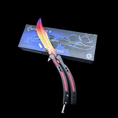 GO Game Butterfly Knife Game Balisong Trainer IRL