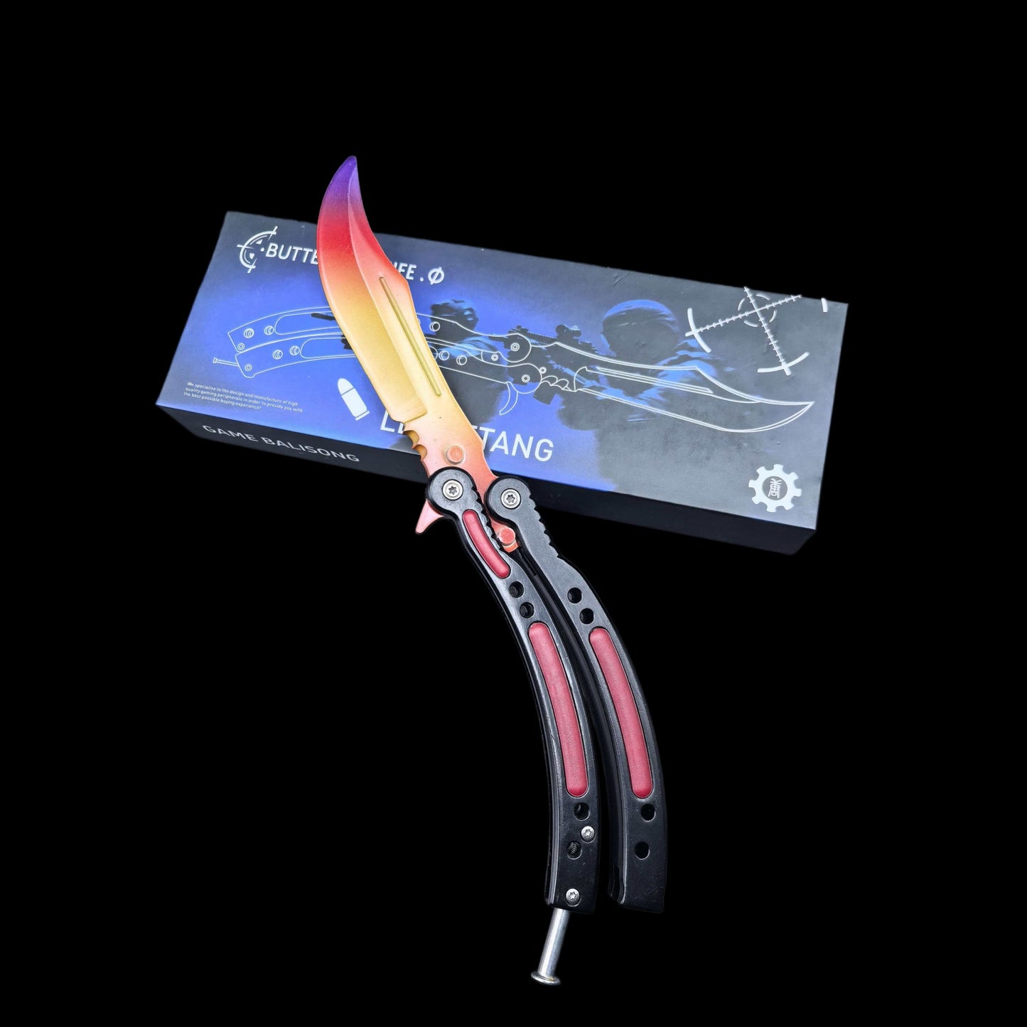GO Game Butterfly Knife Game Balisong Trainer IRL