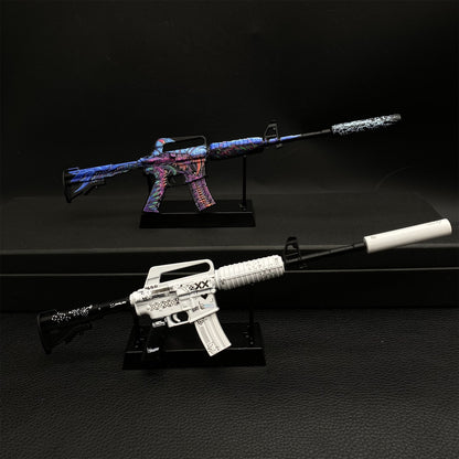 Top Rank Printstream Hyper Beast M4A1-S Gun Miniature For Collection