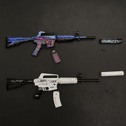 Top Rank Printstream Hyper Beast M4A1-S Gun Miniature For Collection