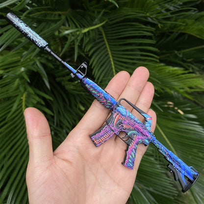 Top Rank Printstream Hyper Beast M4A1-S Gun Miniature For Collection