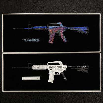 Top Rank Printstream Hyper Beast M4A1-S Gun Miniature For Collection