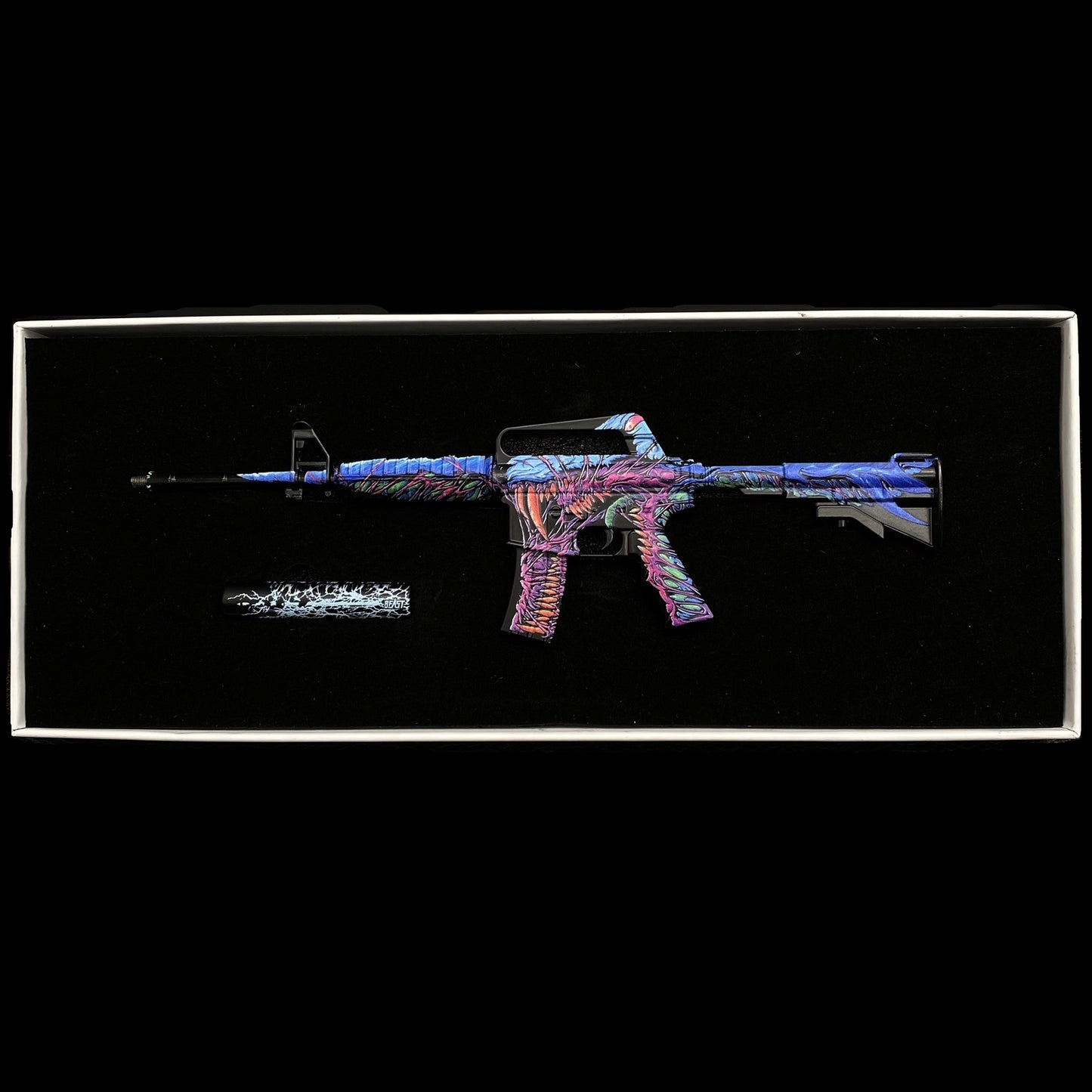 Top Rank Printstream Hyper Beast M4A1-S Gun Miniature For Collection