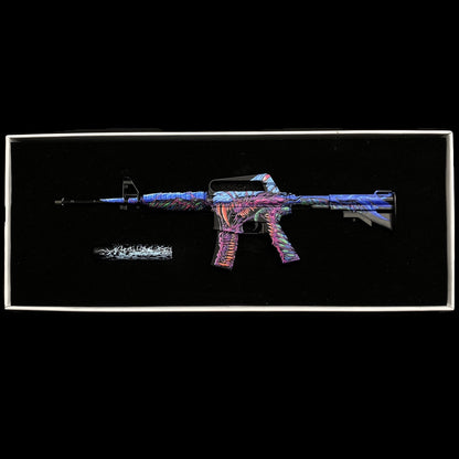 Top Rank Printstream Hyper Beast M4A1-S Gun Miniature For Collection