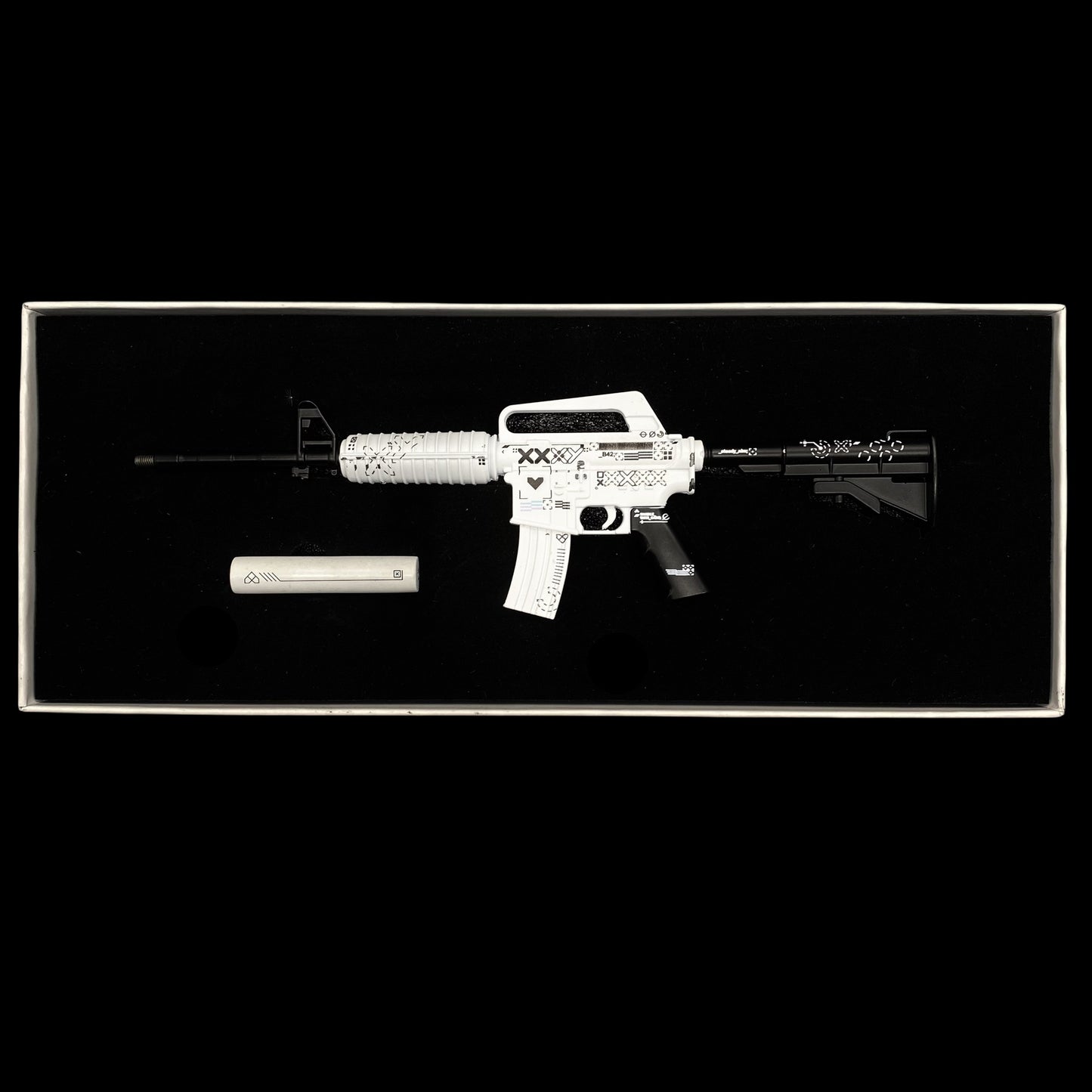 Top Rank Printstream Hyper Beast M4A1-S Gun Miniature For Collection