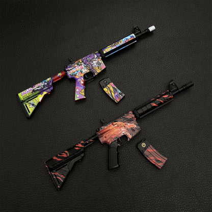 Most Popular Howl In Living Color Skin M4A4 Gun Miniature For Display