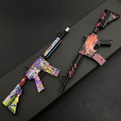 Most Popular Howl In Living Color Skin M4A4 Gun Miniature For Display